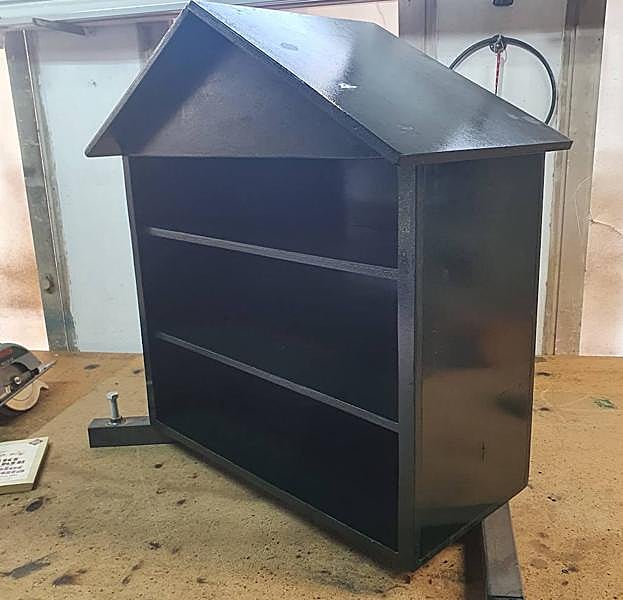 Estas son las casetas que se colocarán en los parques, que serán decoradas por artistas pacenses. 