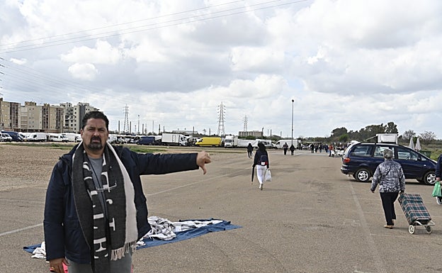 Los vendedores ambulantes no soportan la subida del gasoil
