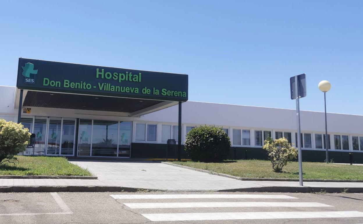 Hospital de Don Benito-Villanueva, donde han asistido al herido.