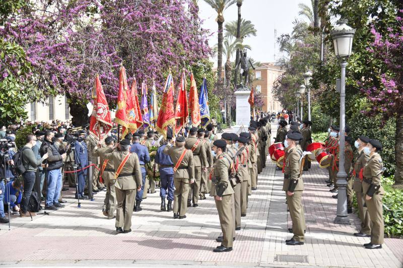 Homenaje a los caídos. 
