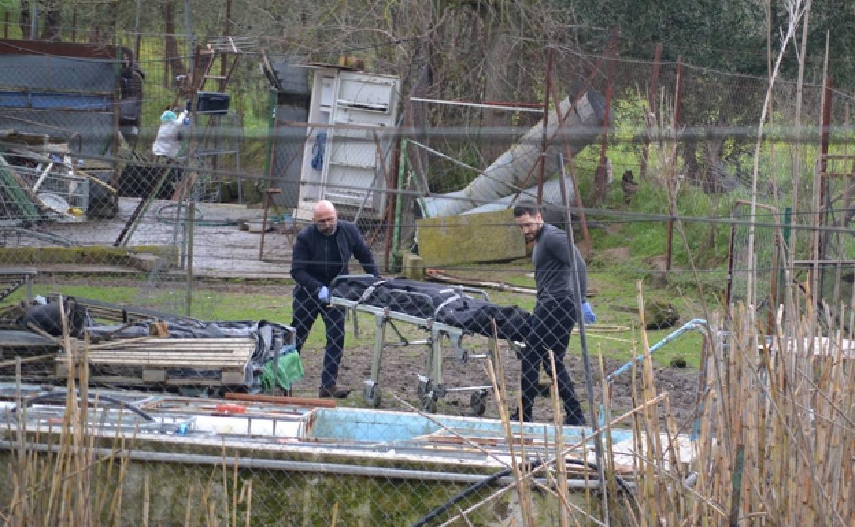 El suceso se produjo en una finca de Zafra. 