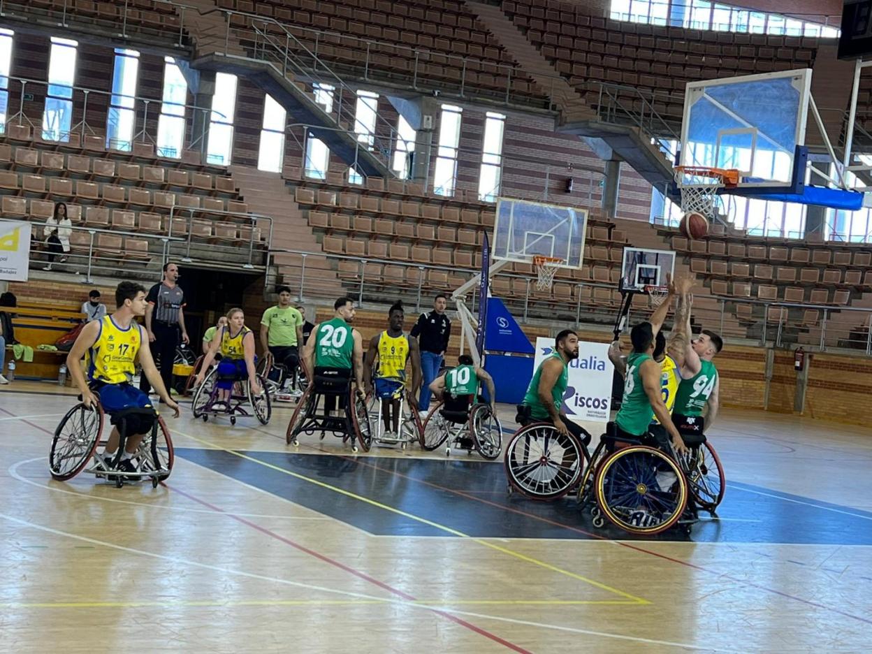 Partido del sábado entre el Mideba y el Gran Canaria. 