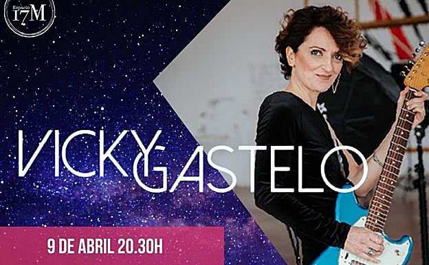 Cantautora Vicky Gastelo.