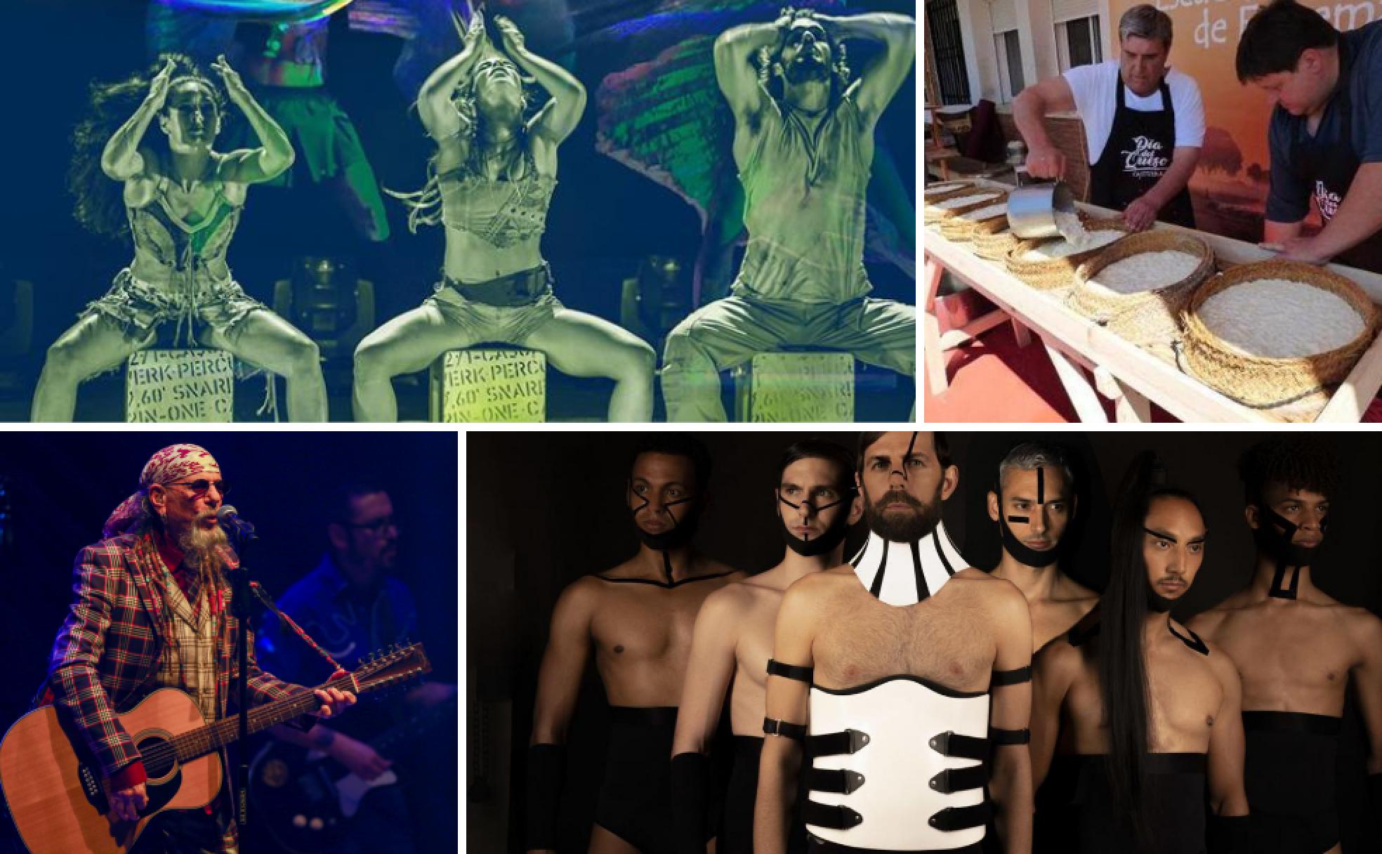 Planes para el fin de semana: Los ritmos de Mayumana y el Guoman ponen la banda sonora a un fin de semana muy quesero