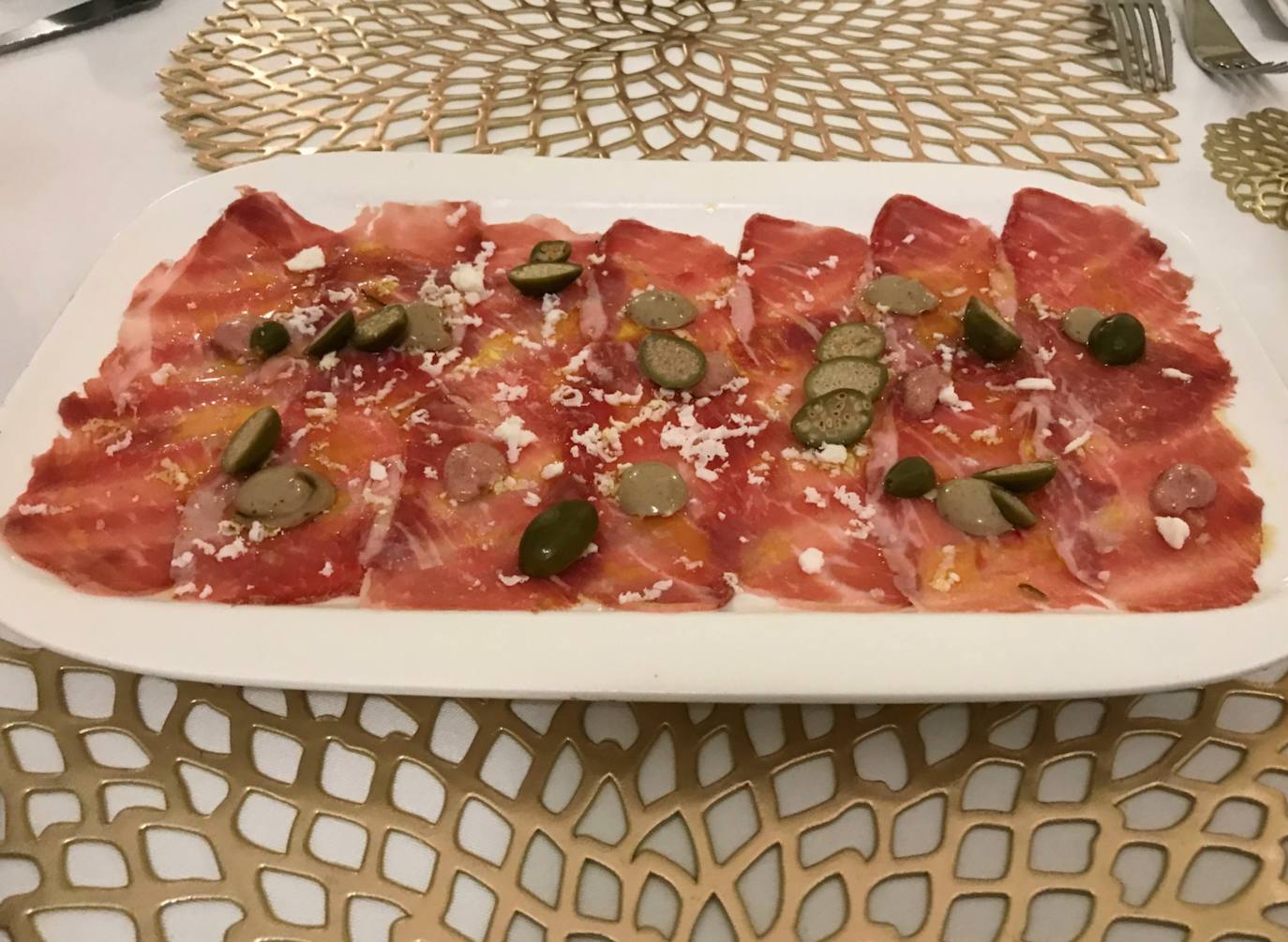 Carpaccio.