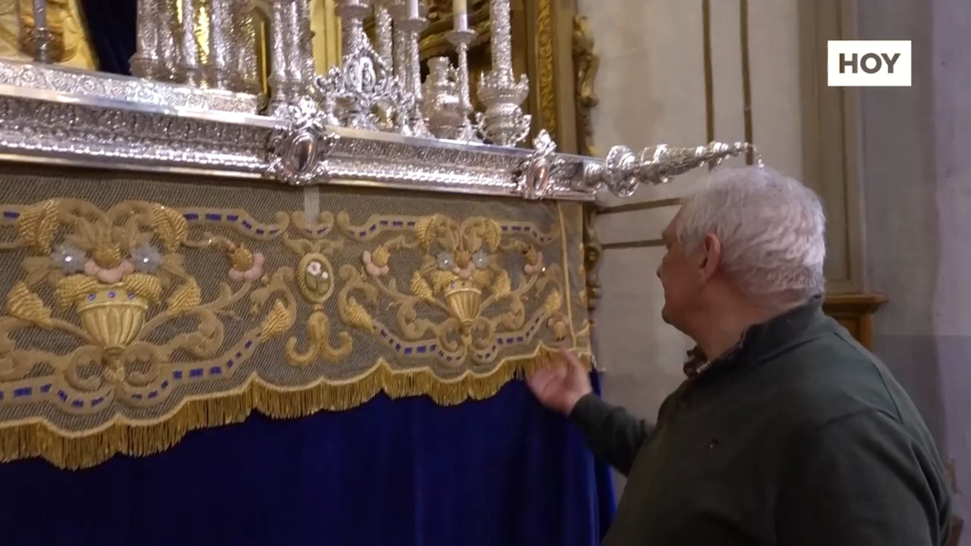 ​El bordador de oro de las vírgenes pacenses