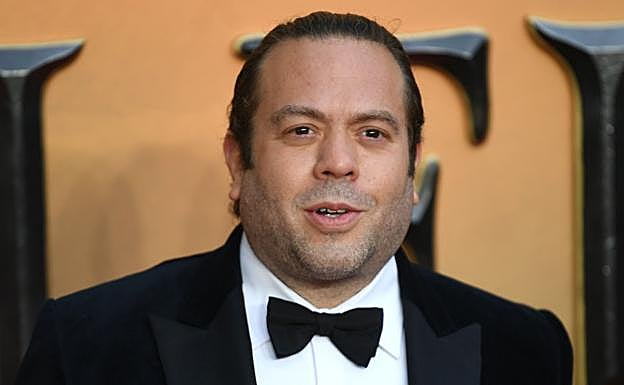 El actor Dan Fogler en el estreno de 'Los secretos en Dumbledore' en Londres.