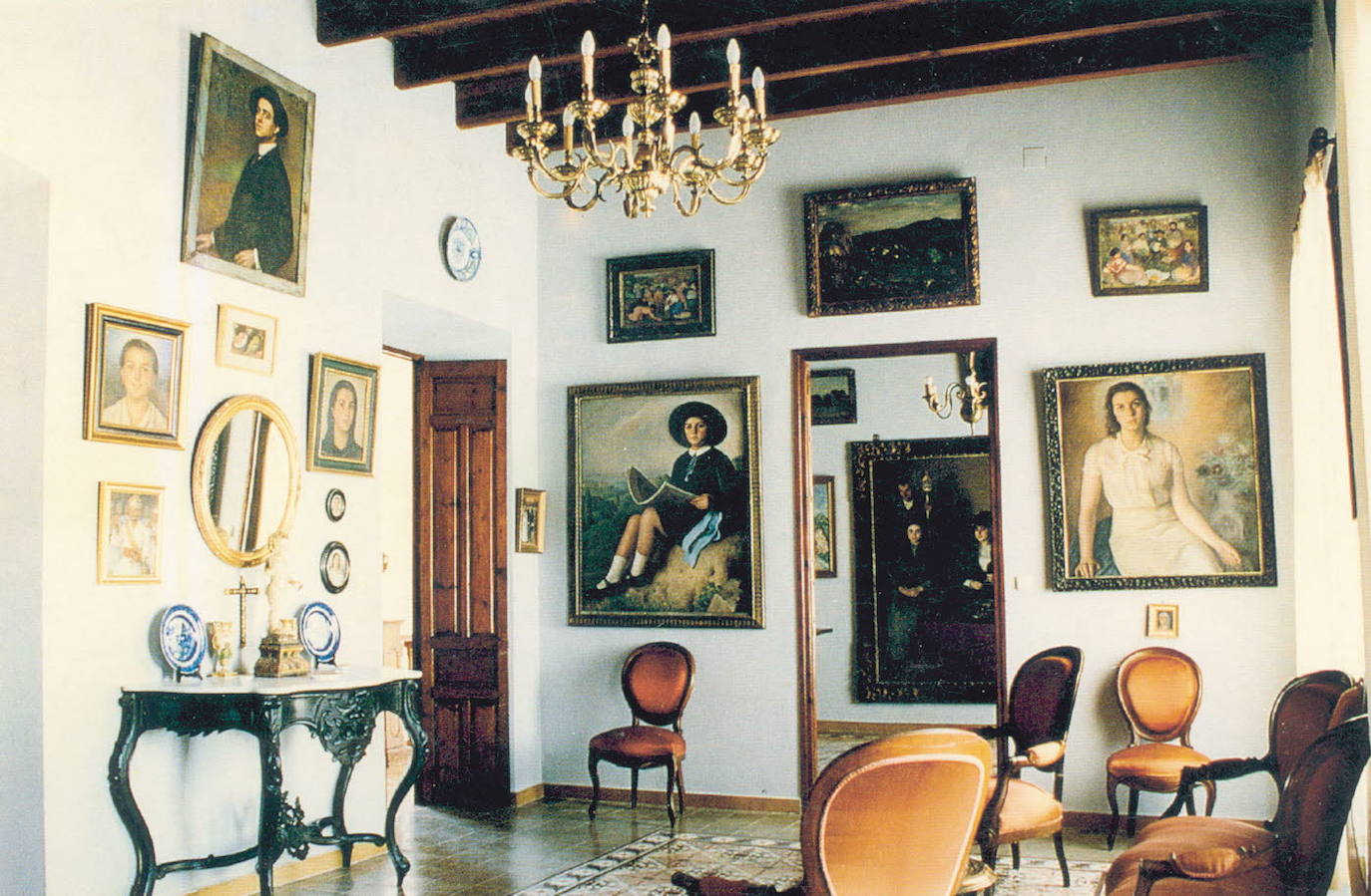 Interior de la Casa Museo de Eugenio Hermoso en Fregenal de la Sierra.