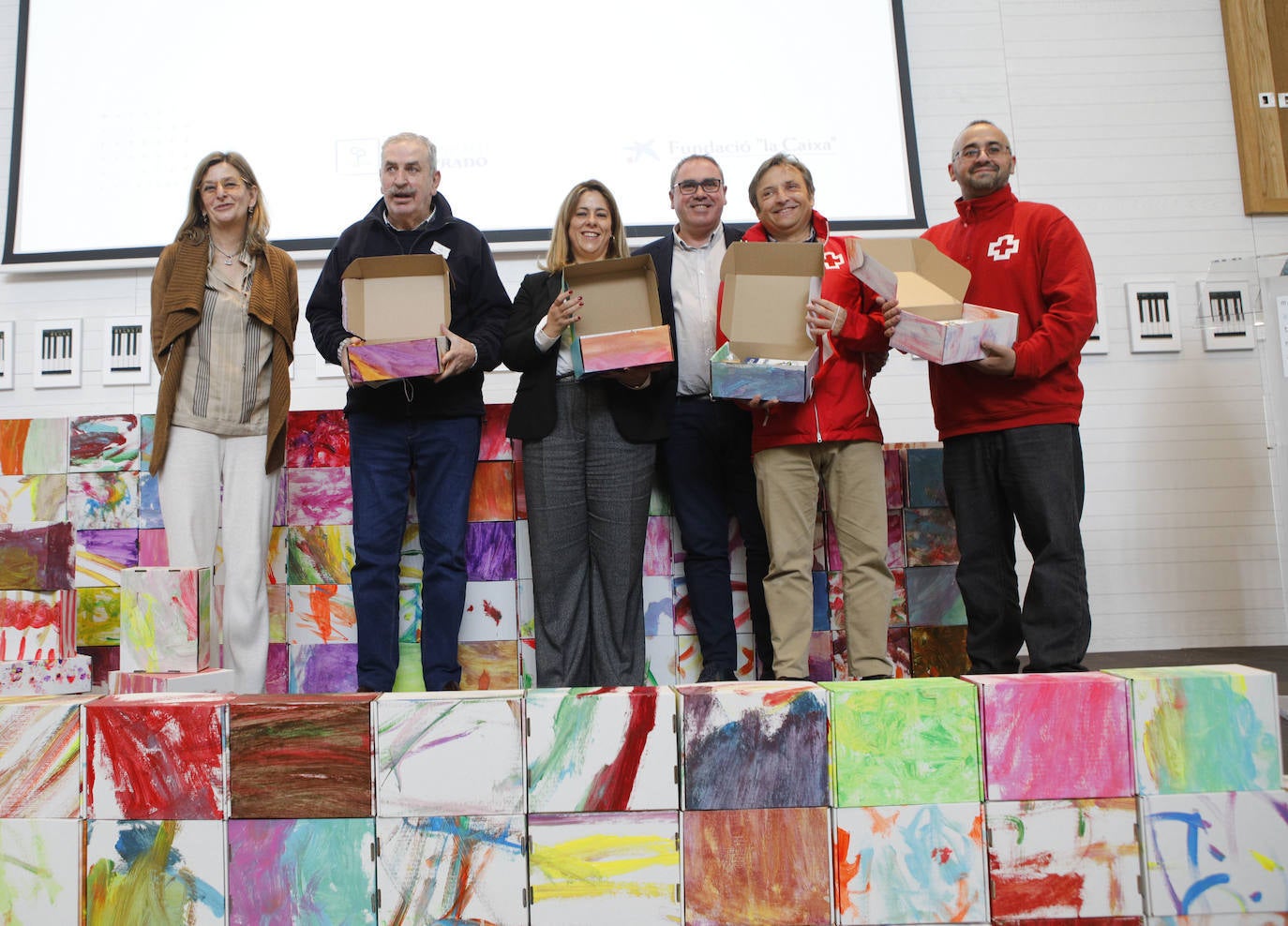 Campaña solidaria en el Helga de Alvear.