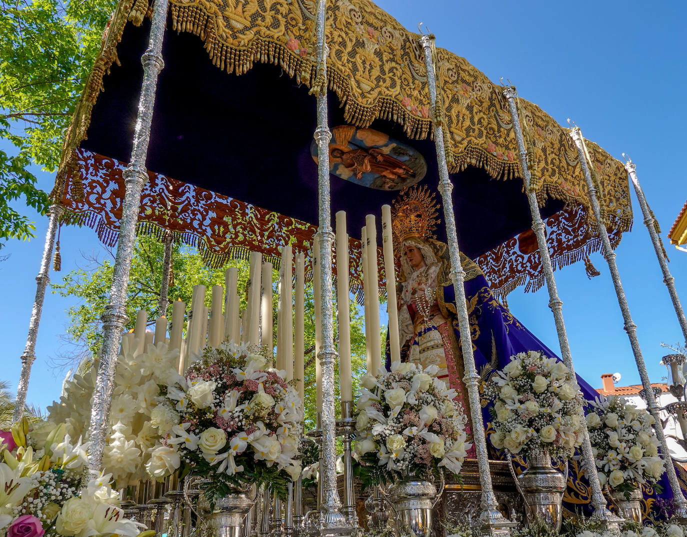 Fotos: Procesión de La Borriquita en Badajoz este Domingo de Ramos