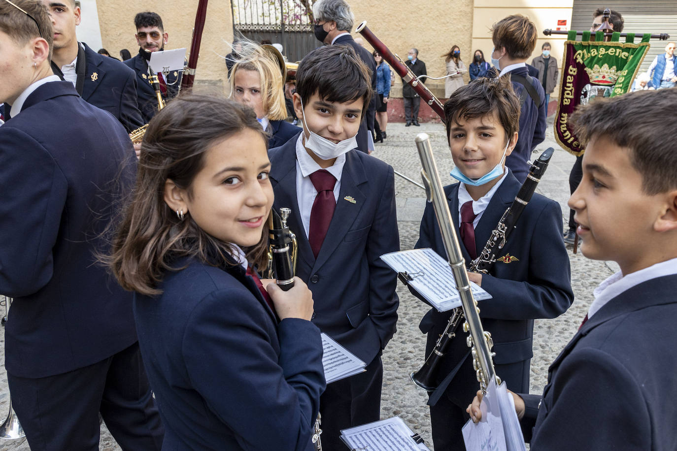 Fotos: Procesión de La Borriquita en Plasencia este Domingo de Ramos