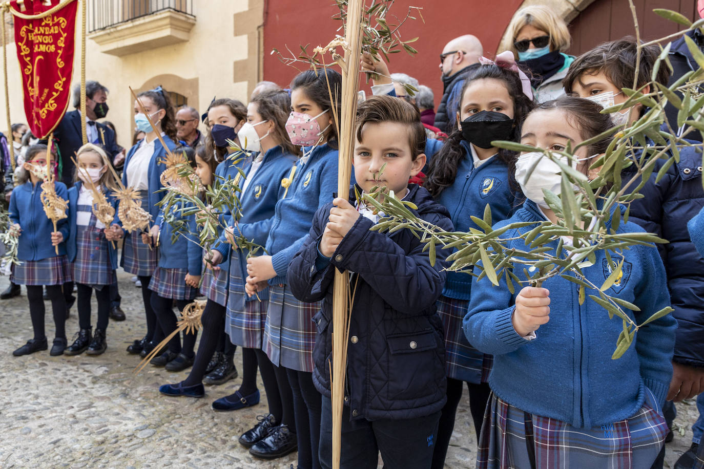 Fotos: Procesión de La Borriquita en Plasencia este Domingo de Ramos