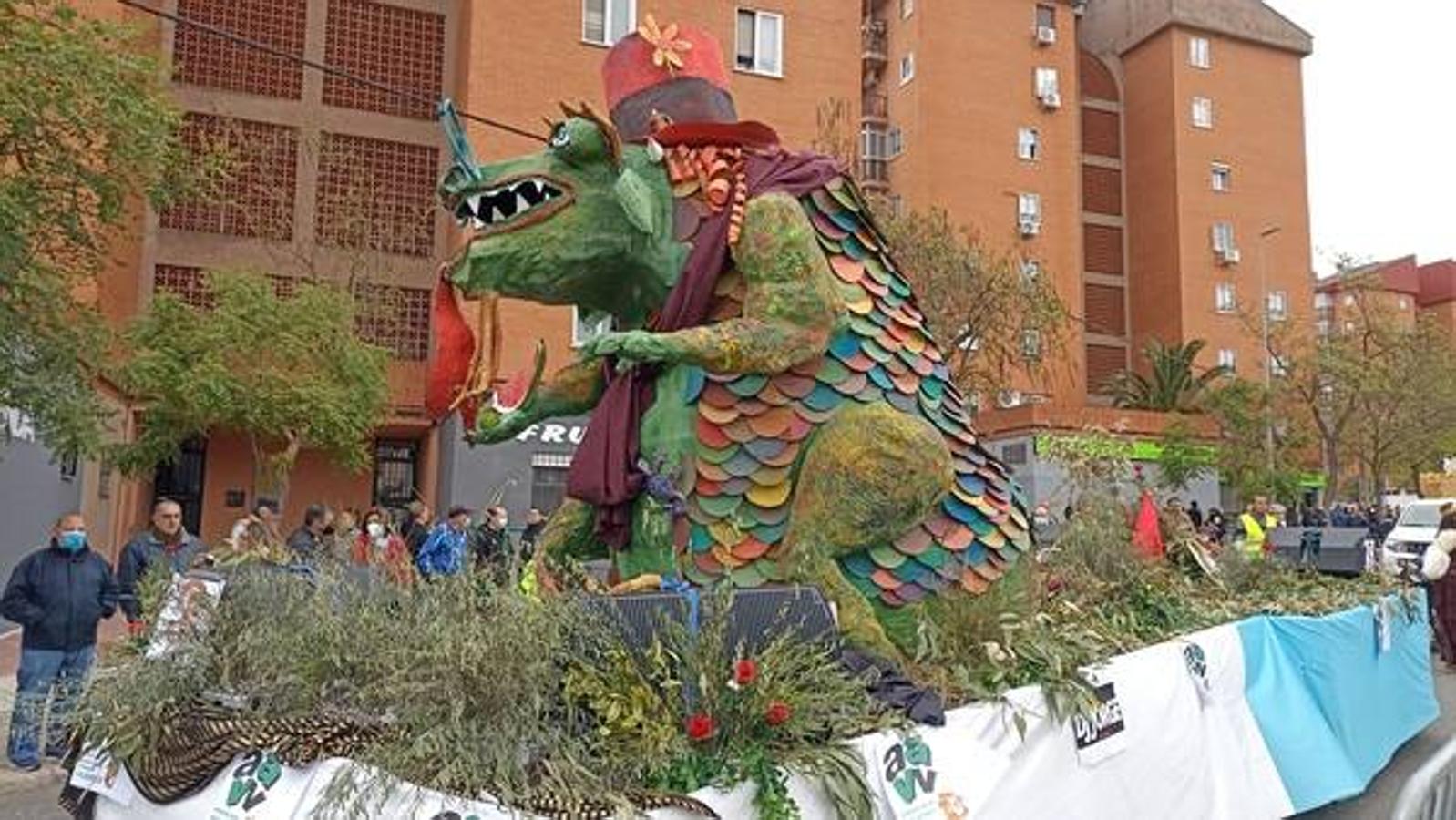 Fotos: El desfile de San Jorge de Cáceres, en imágenes