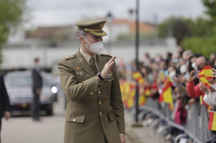 En abril de 2021 el rey Felipe VI visitó Valencia de Alcántara. El monarca estuvo acompañado por el ministro de interior, Fernando Grande-Marlaska, la directora general de la Guardia Civil, María Gámez,
