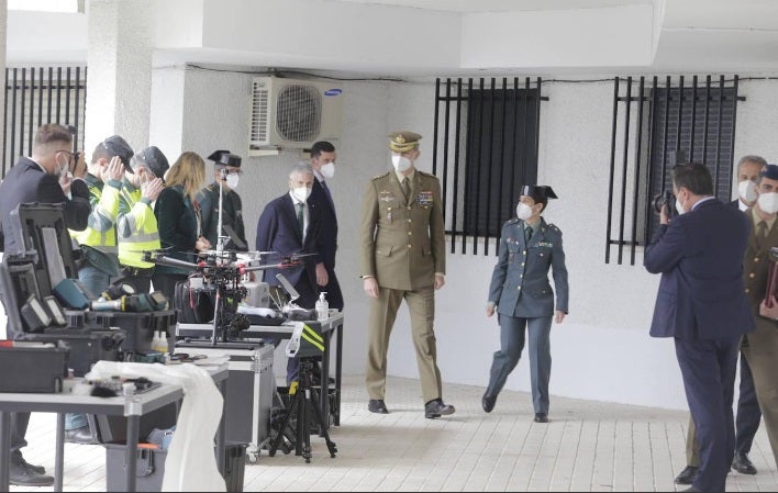 En abril de 2021 el rey Felipe VI visitó Valencia de Alcántara. El monarca estuvo acompañado por el ministro de interior, Fernando Grande-Marlaska, la directora general de la Guardia Civil, María Gámez, y el director adjunto operativo, el teniente general Pablo Salas.