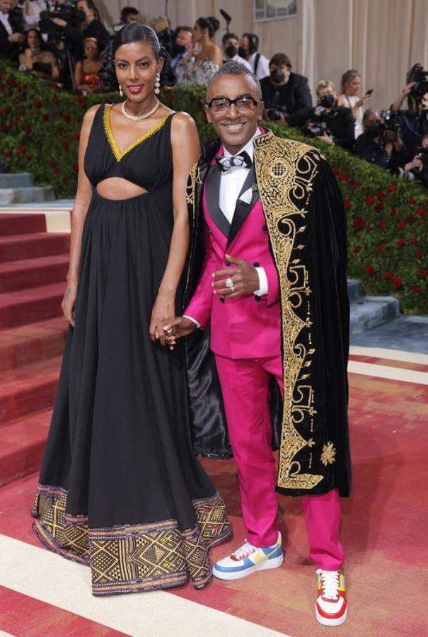 El chef Marcus Samuelsson y su mujer, Maya Haile Samuelsson. 