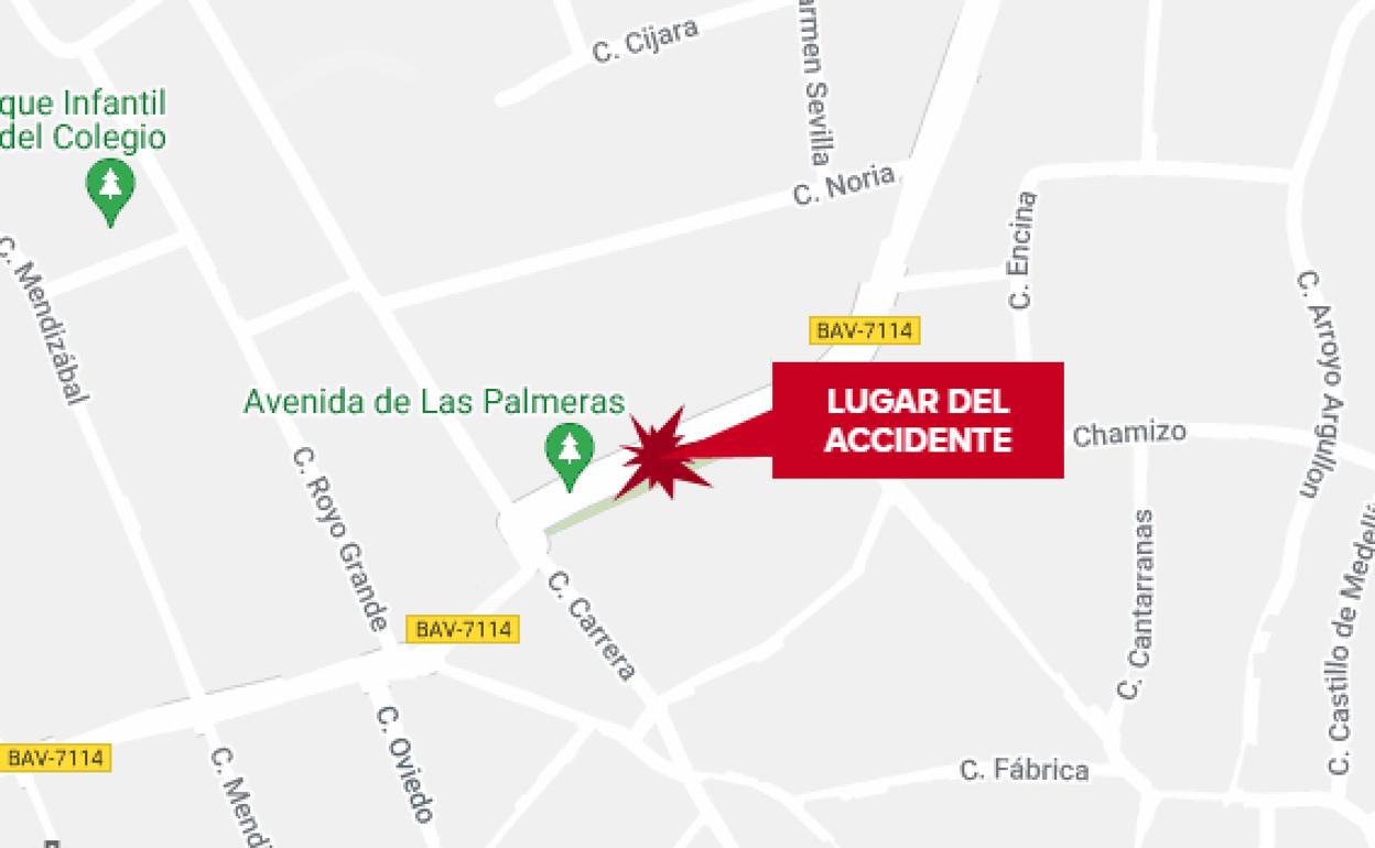 Grave un trabajador al caer de un andamio en Herrera del Duque