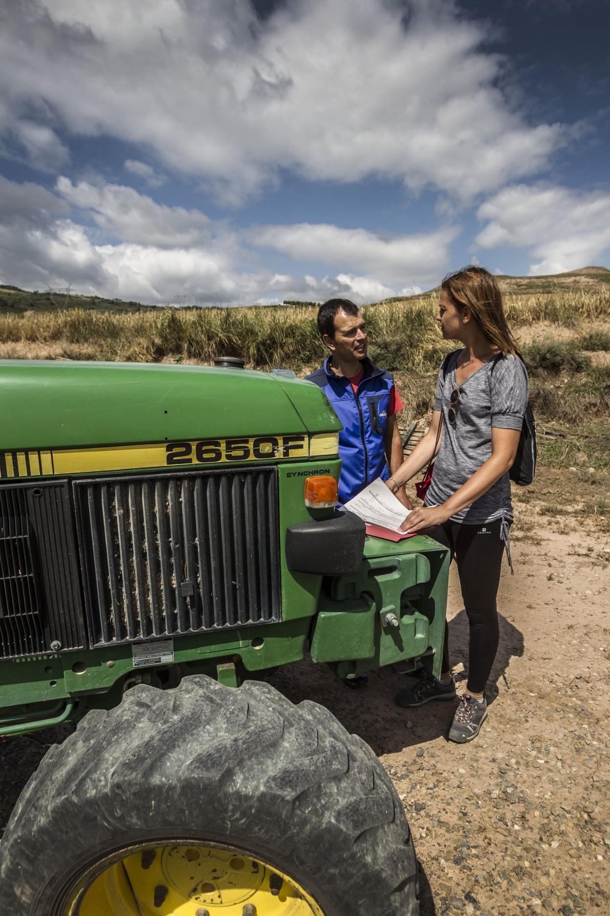 El relevo generacional es uno de los grandes retos pendientes en el campo extremeño. 