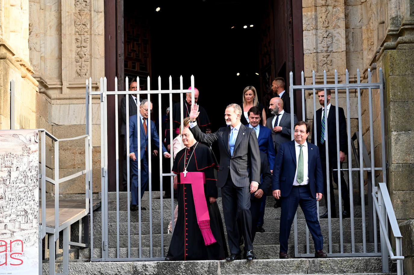 Fotos: Los Reyes inauguran Las Edades del Hombre en Plasencia