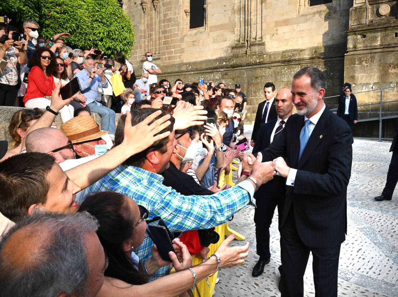Fotos: Los Reyes inauguran Las Edades del Hombre en Plasencia