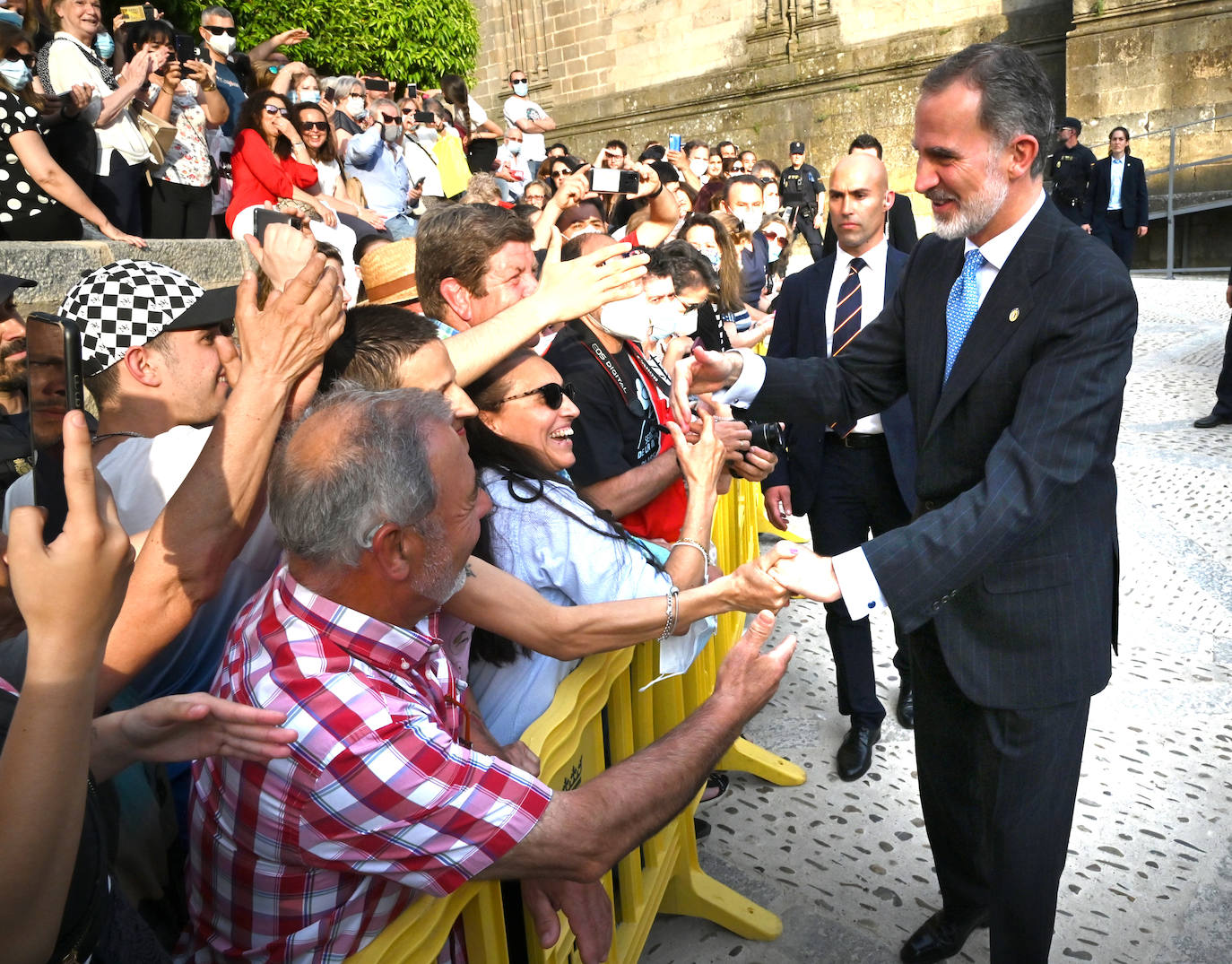 Fotos: Los Reyes inauguran Las Edades del Hombre en Plasencia