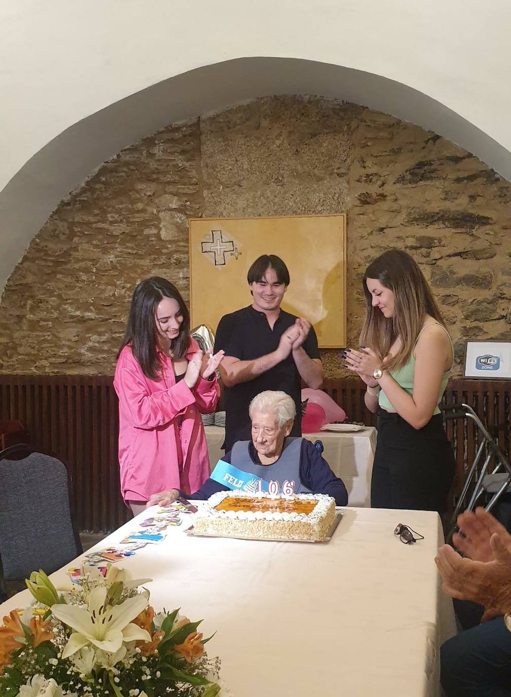 Fotos: Isidra Rivero: 106 años y ha pasado dos veces la covid