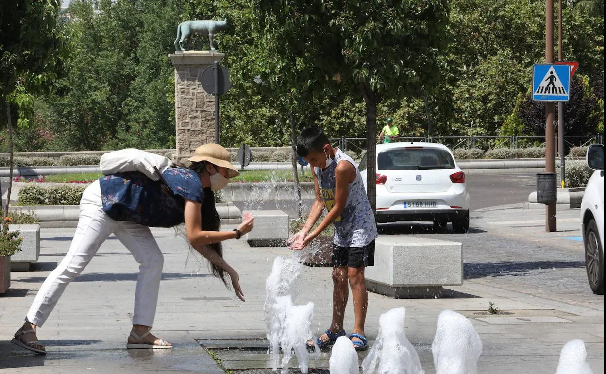 Mérida, con 39,4 grados, pulveriza el récord de temperatura máxima en Extremadura en el mes de mayo 