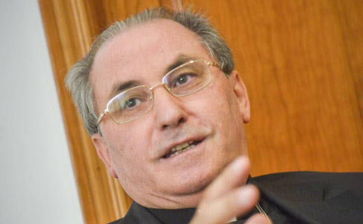 Celso Morga, arzobispo de Mérida-Badajoz. 