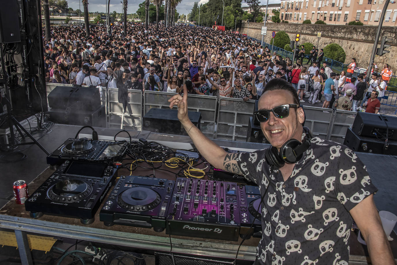 Fotos: Ambiente de este sábado en Badajoz por la fiesta de Los Palomos