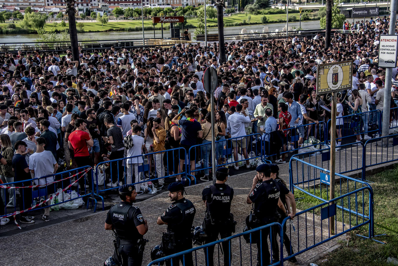 Fotos: Ambiente de este sábado en Badajoz por la fiesta de Los Palomos