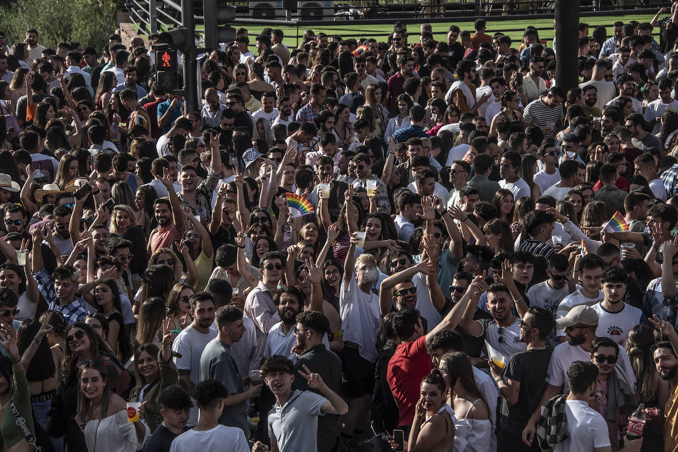 Fotos: Ambiente de este sábado en Badajoz por la fiesta de Los Palomos