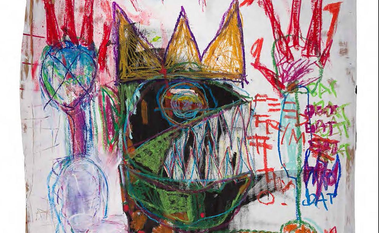 Jean-Michel Basquiat y un autorretrato sospechoso de ser falso. 