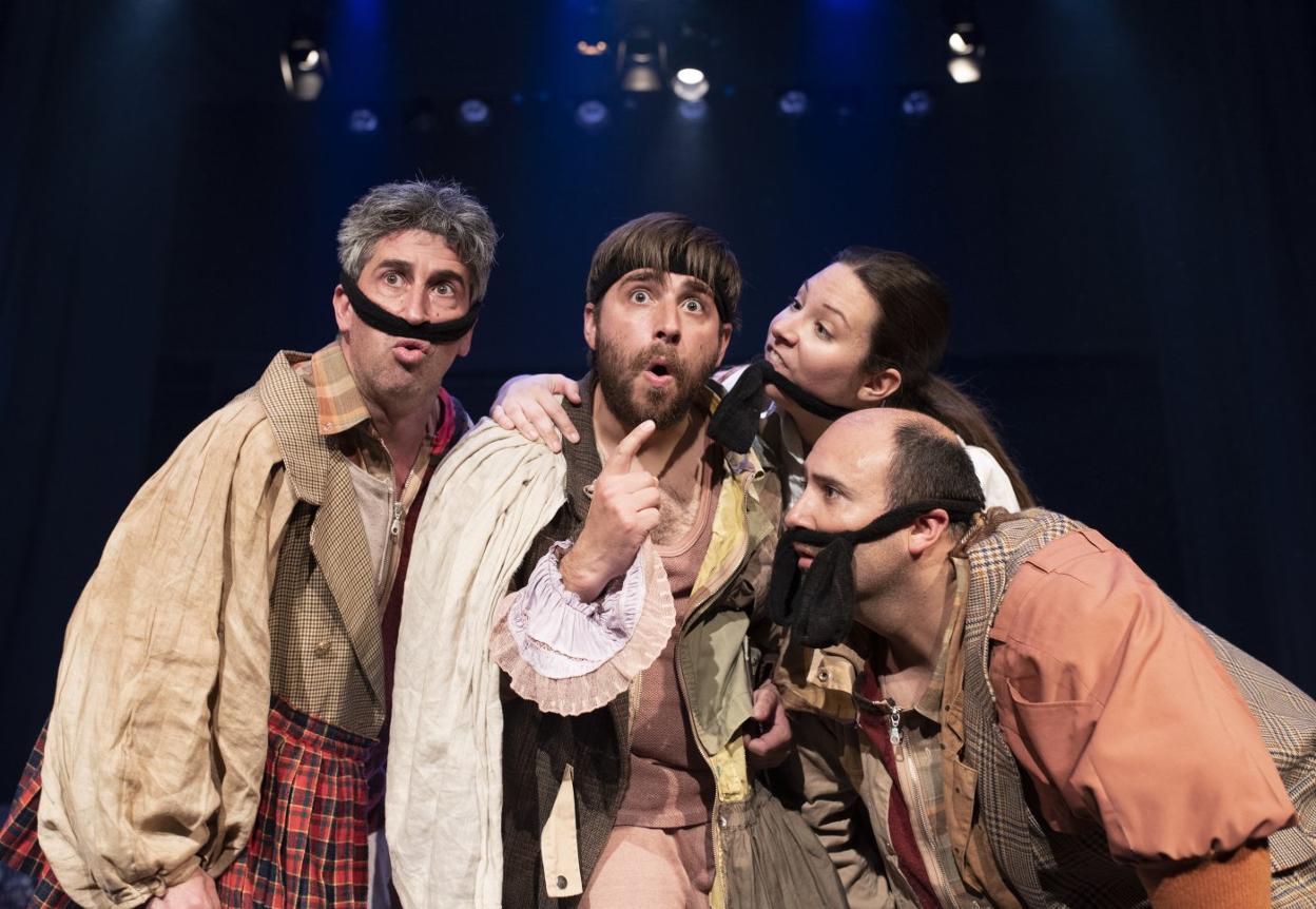 'Los tres mosqueteros', de las compañías Marmore y ESTE-Estaçao Teatral, abre el jueves el Clásico. 