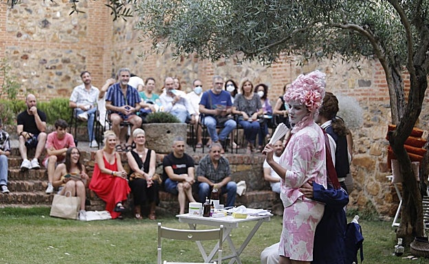 Arranque de los 'Esbozos áureos' en el Palacio de Carvajal. 