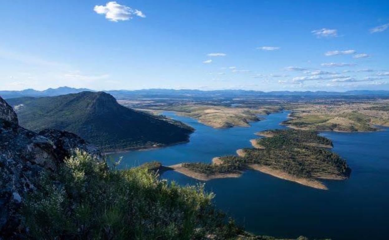 Panorámica de La Siberia, reserva de la Biosfera, cuya declaración se festeja este fin de semana.