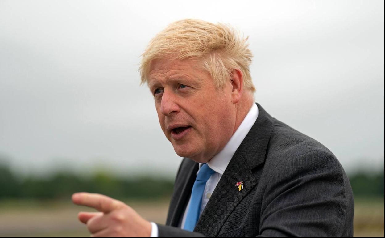 El primer ministro británico, Boris Johnson. 