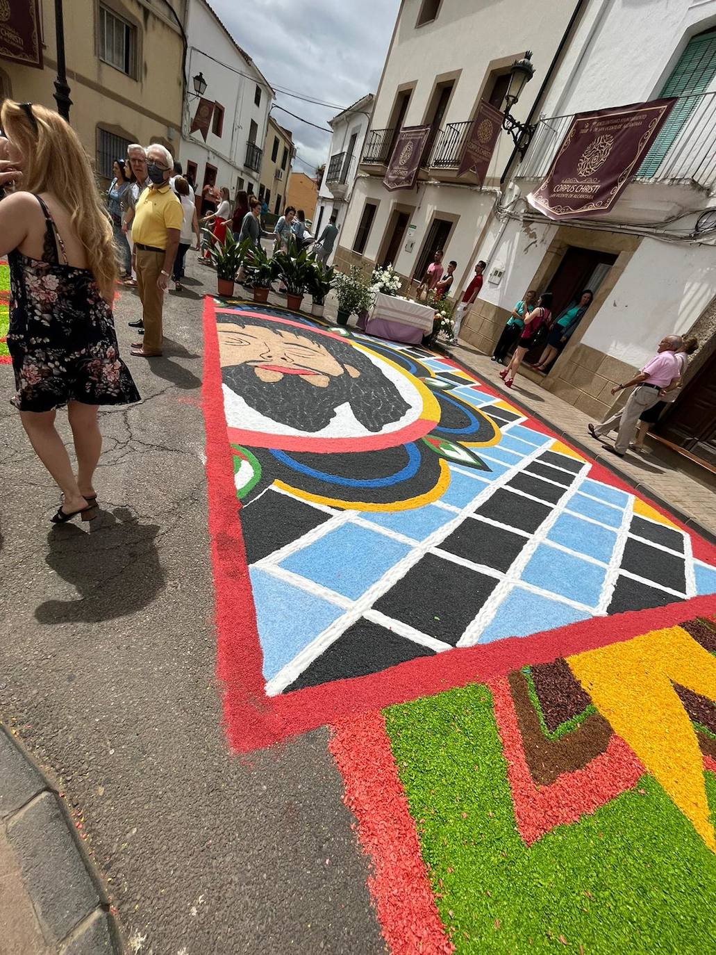 Fotos: Imágenes de la celebración del Corpus Christi en San Vicente de Alcántara