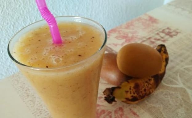 Un batido que por las mañanas sienta de maravilla.