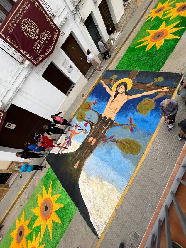 Fotos: Imágenes de la celebración del Corpus Christi en San Vicente de Alcántara