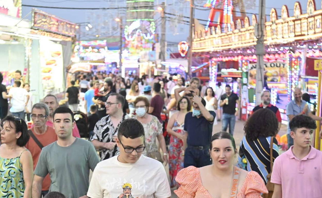 Ambiente de la Feria de San Juan de Badajoz..