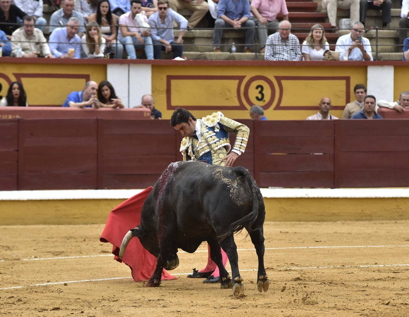Fotos: El ganado desluce la encerrona de Perera en Badajoz