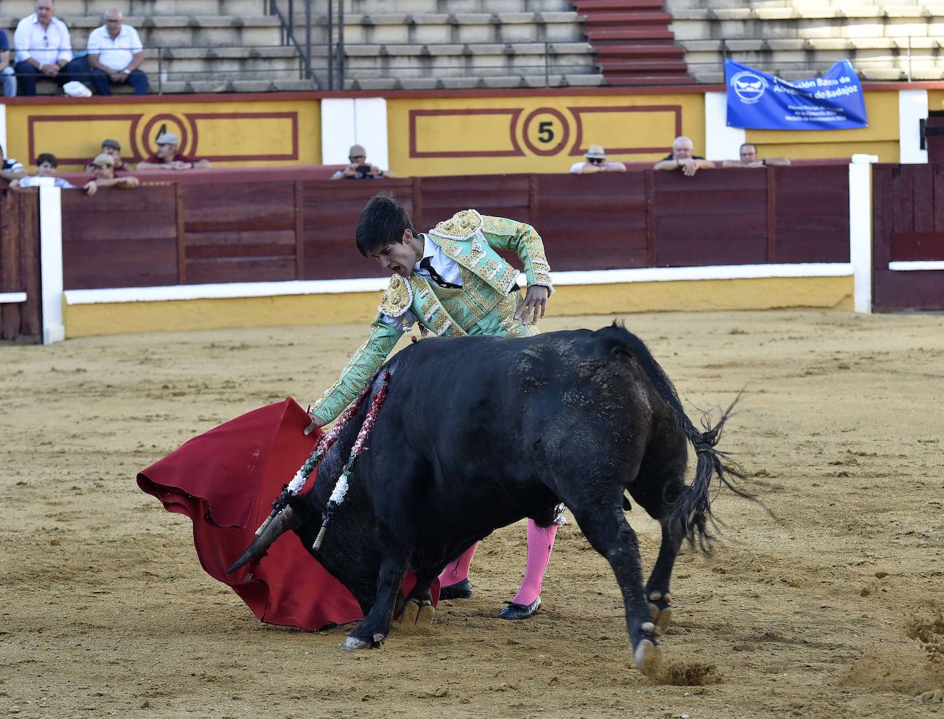 Fotos: Una excepcional novillada de Marca cierra la feria taurina de Badajoz