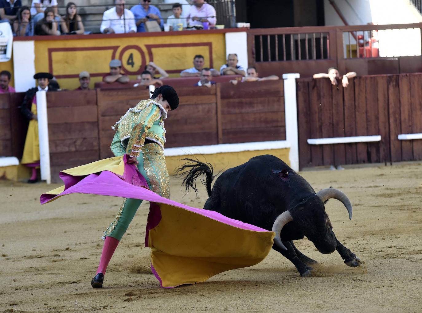 Fotos: Una excepcional novillada de Marca cierra la feria taurina de Badajoz