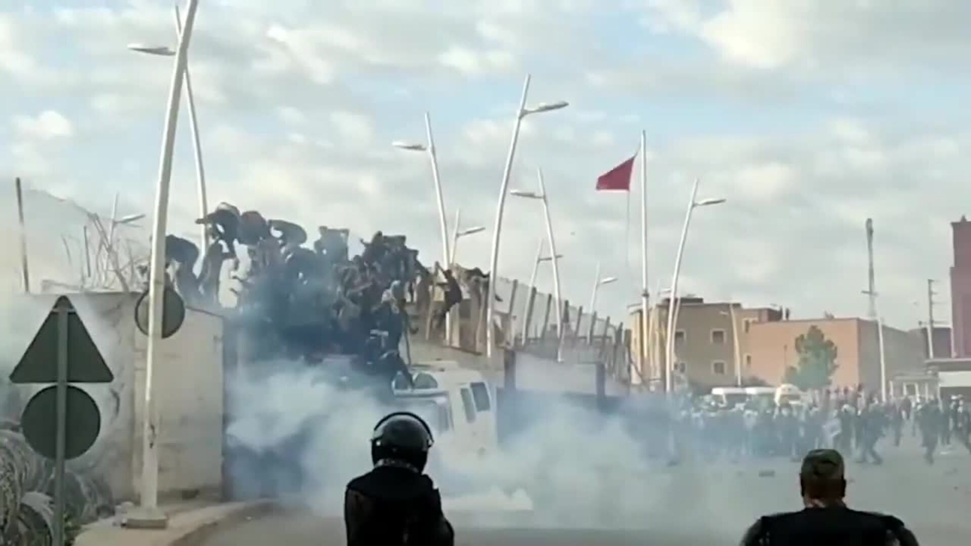 Salto a la valla de Melilla