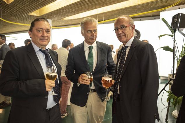 César Ramírez, Nuño Ruiz de Dulanto y Carlos Arce. 