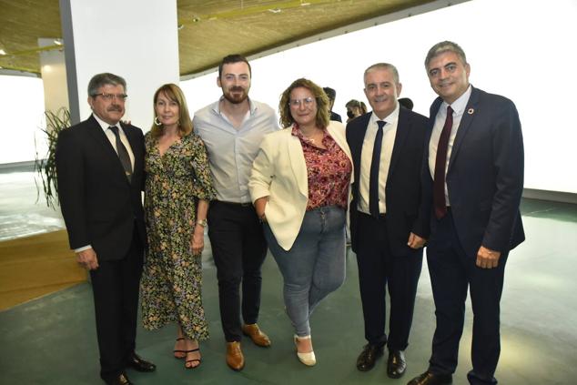 Francisco García, Rosa María Paniagua, Vicente Izquierdo, Cristina Valadés, Mariano Sánchez y Javier Garcinuño. 