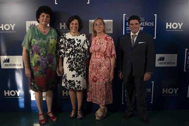 Estrella Romero, Asunción Gómez-Pérez, Isabel Gragera y Manuel Pizarro. 