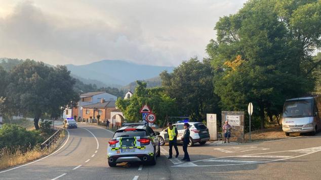 Fotos: Galería de fotos del incendio en Las Hurdes