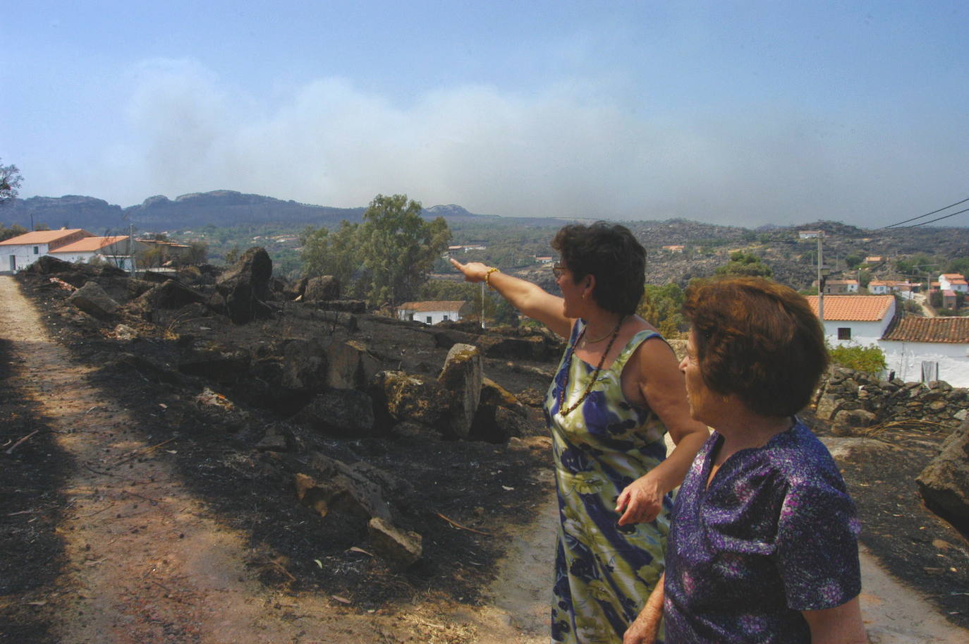 Incendio Valencia de Alcántara 2003