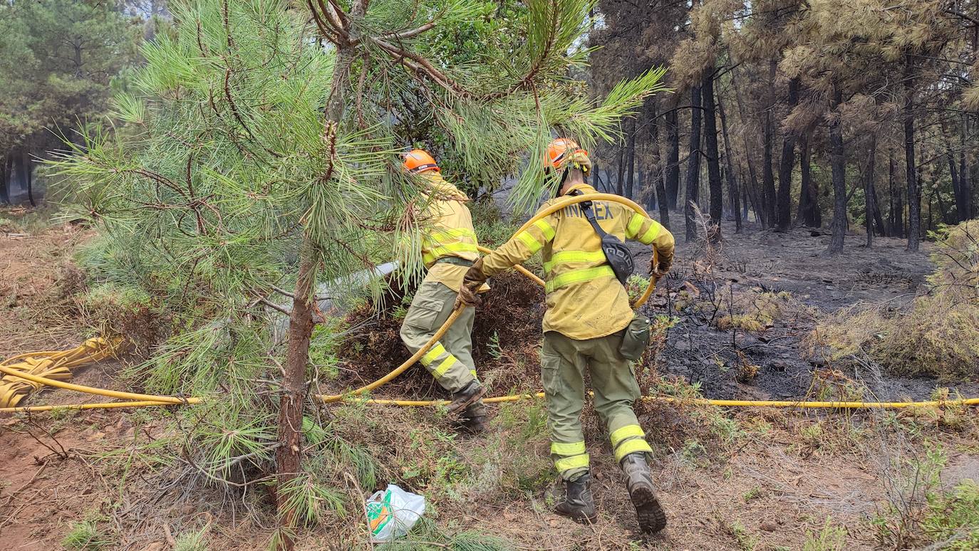 Fotos: El incendio de Sierra de Gata en imágenes